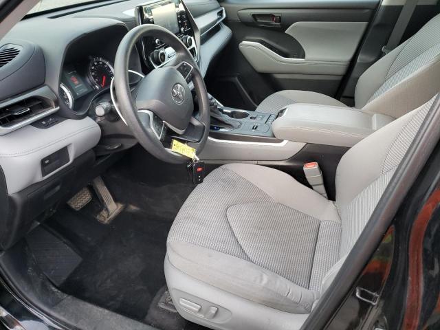  TOYOTA HIGHLANDER 2022 Black