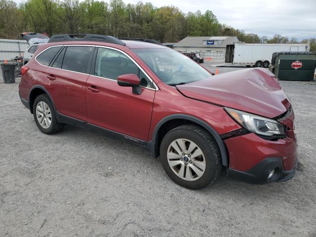  SUBARU OUTBACK 2018 Burgundy