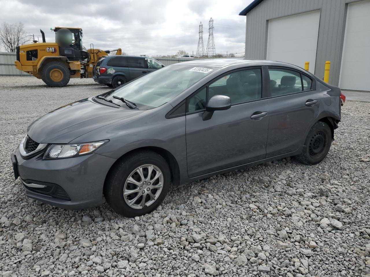 2013 Honda Civic Lx for Sale in Barberton, OH - Rear End