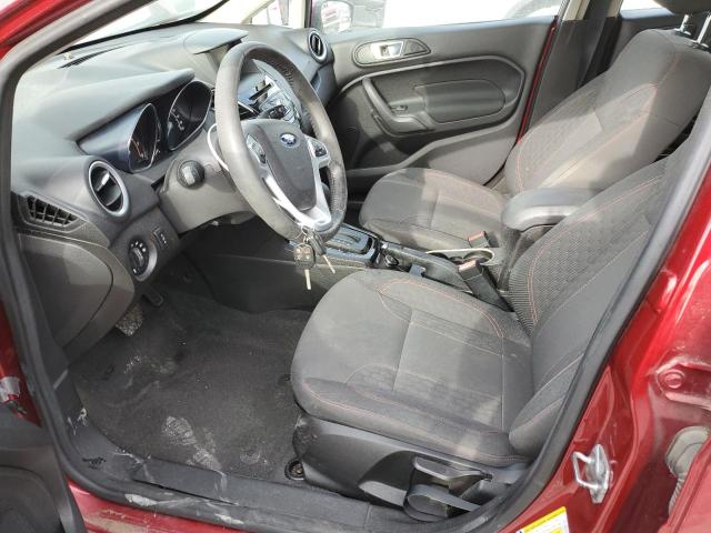 Hatchbacks FORD FIESTA 2015 Czerwony