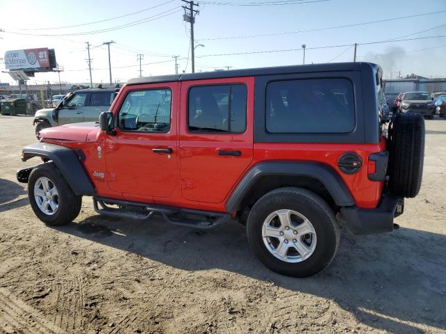  JEEP WRANGLER 2021 Красный