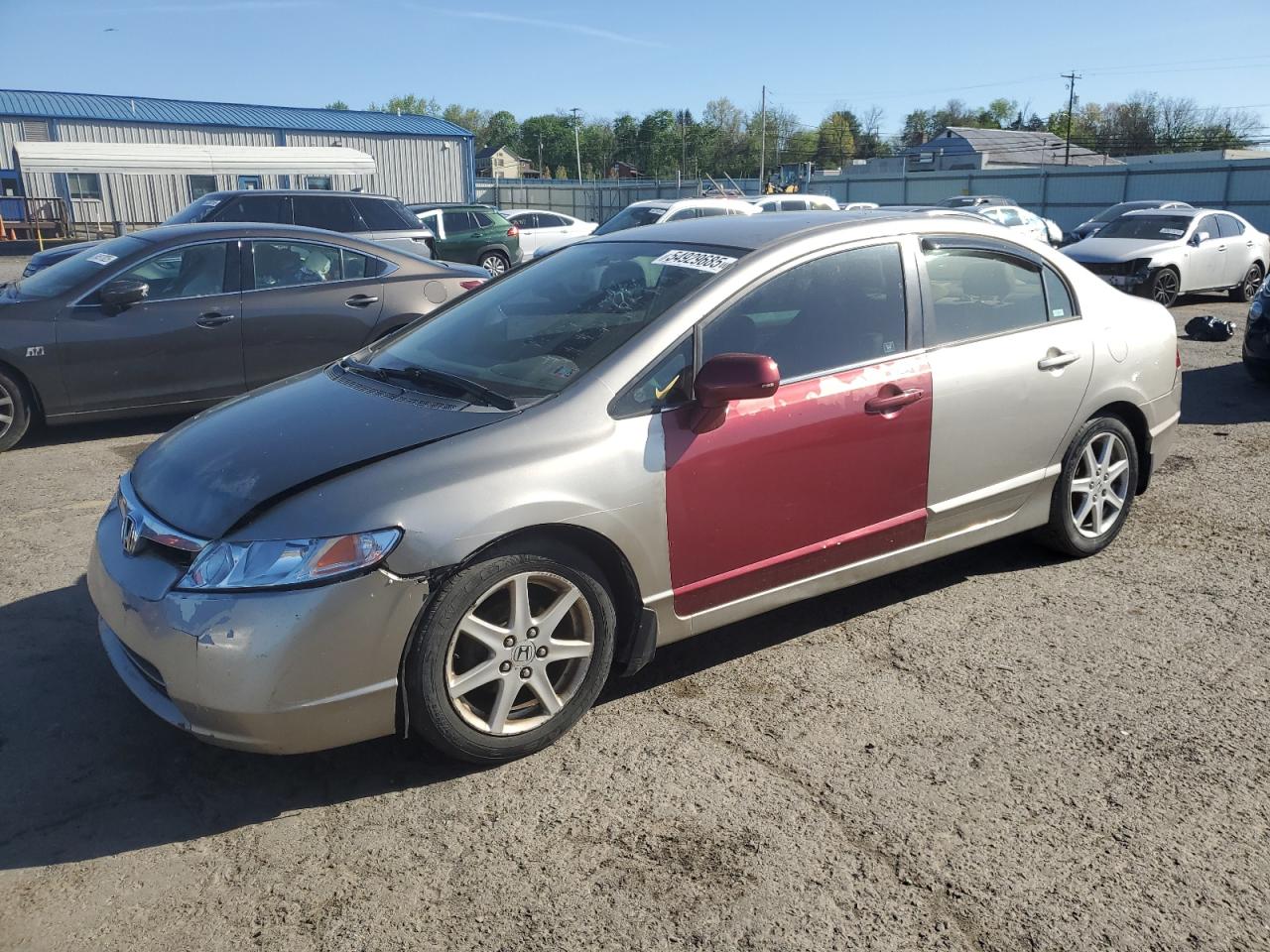 2006 Honda Civic Lx zu verkaufen in Pennsburg, PA - Front End