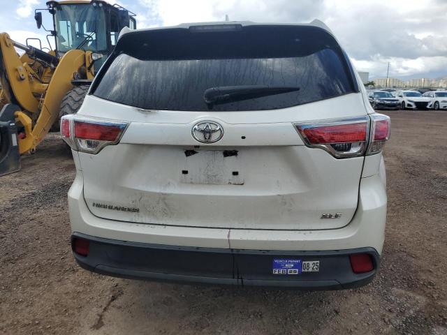  TOYOTA HIGHLANDER 2016 Белы
