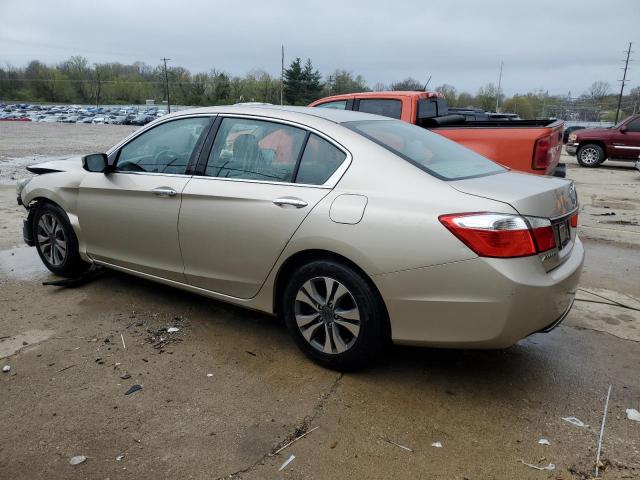  HONDA ACCORD 2015 Золотой