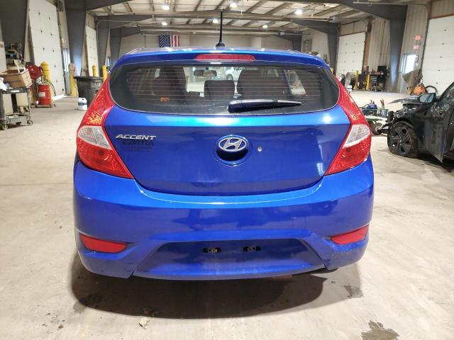  HYUNDAI ACCENT 2013 Granatowy