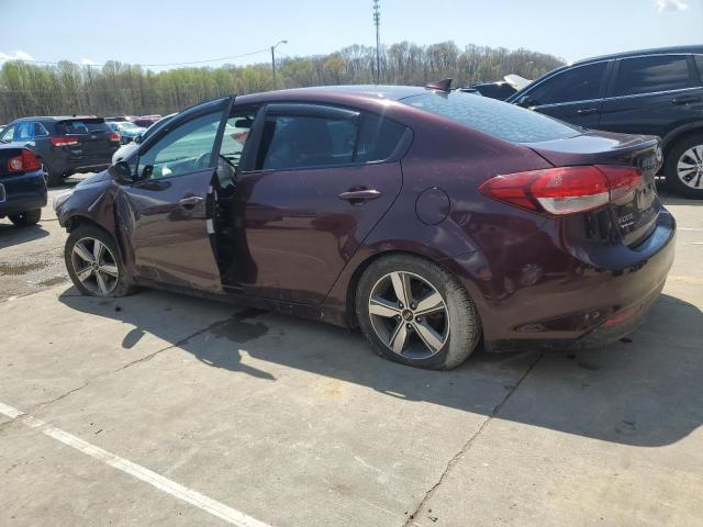  KIA FORTE 2018 Bordowy