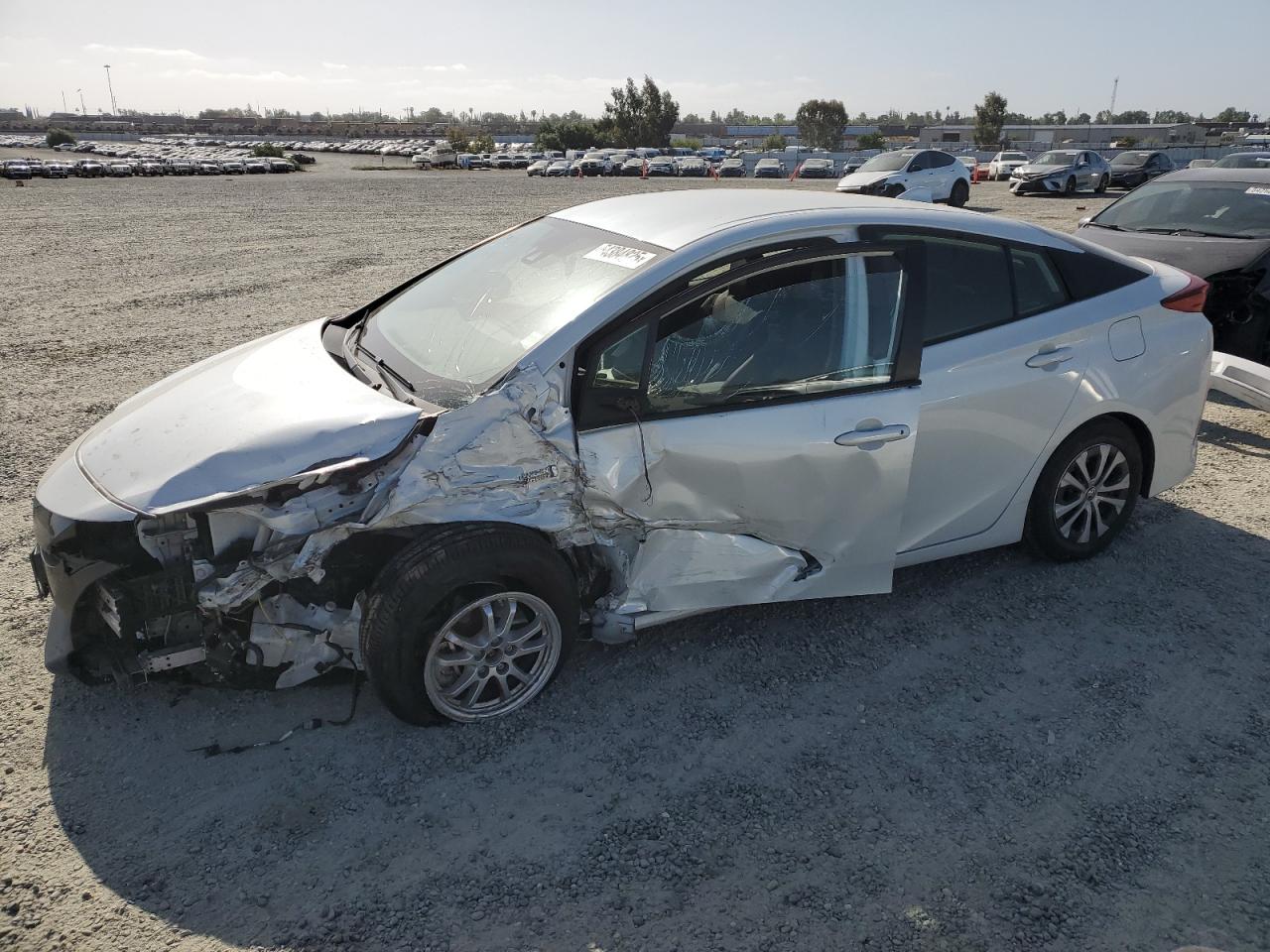 2021 Toyota Prius Prime Le de vânzare în Antelope, CA - Side