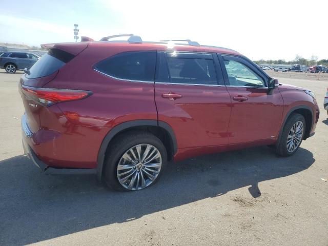  TOYOTA HIGHLANDER 2022 Red