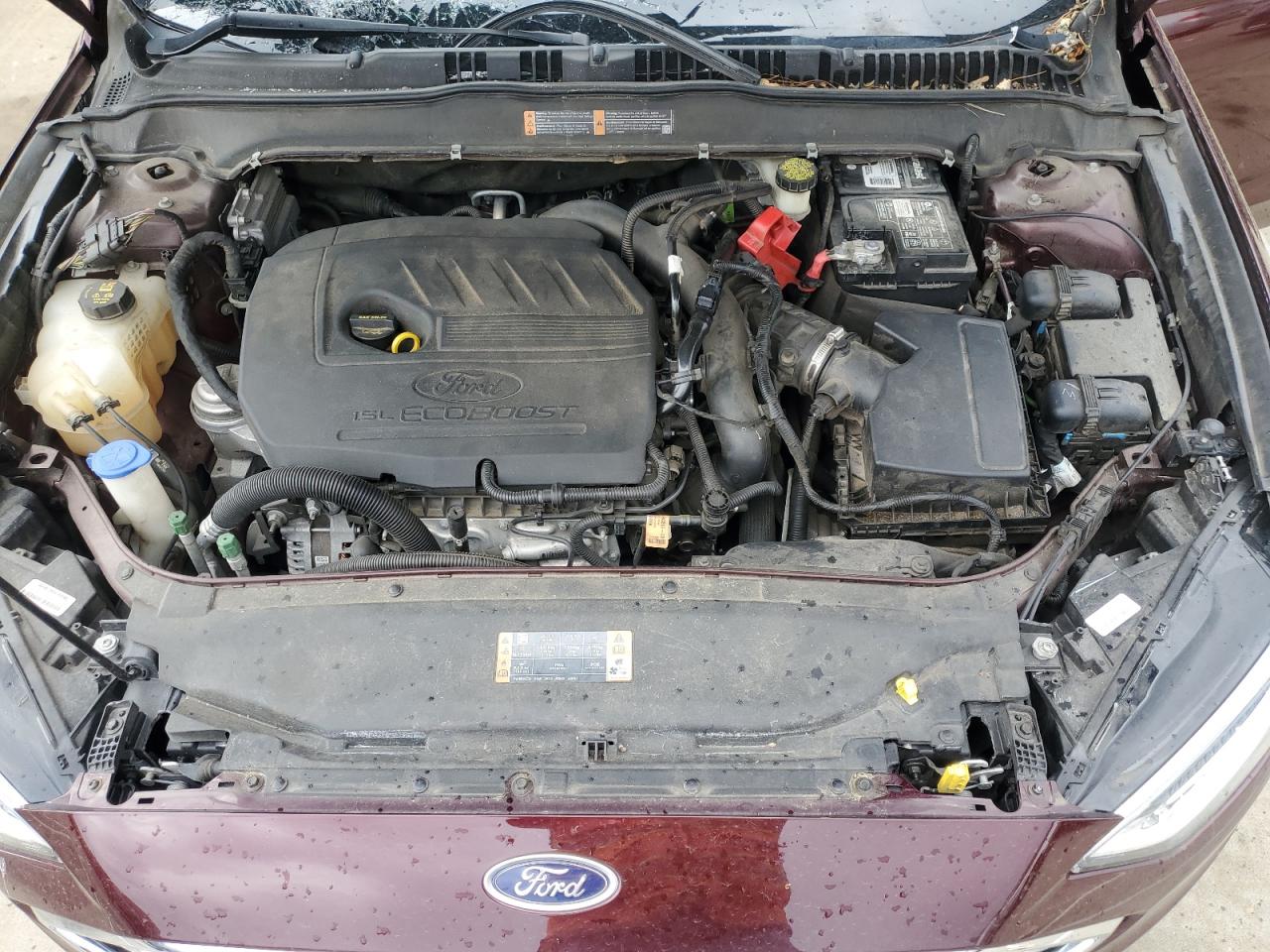 2017 Ford Fusion Se VIN: 3FA6P0HD1HR153503 Lot: 53281995