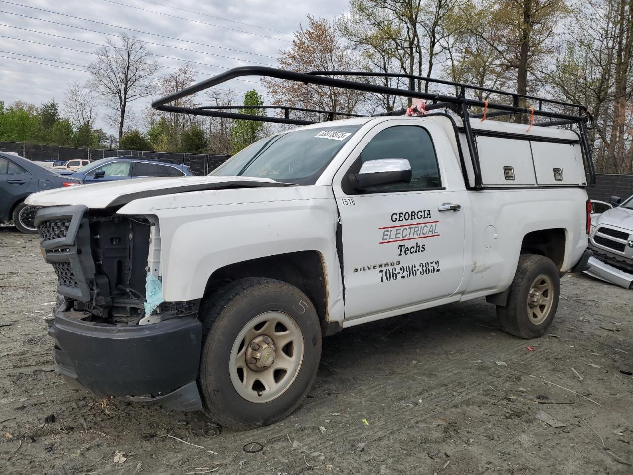2015 Chevrolet Silverado C1500 იყიდება Waldorf-ში, MD - All Over
