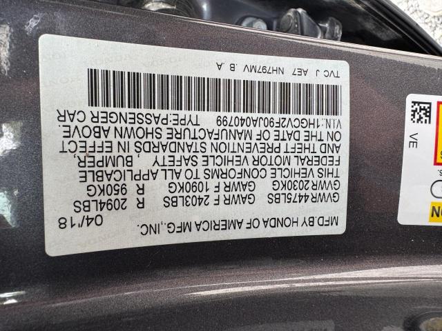 2018 HONDA ACCORD TOURING