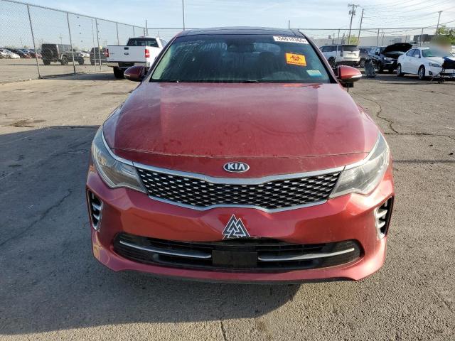 Sedans KIA OPTIMA 2016 Red