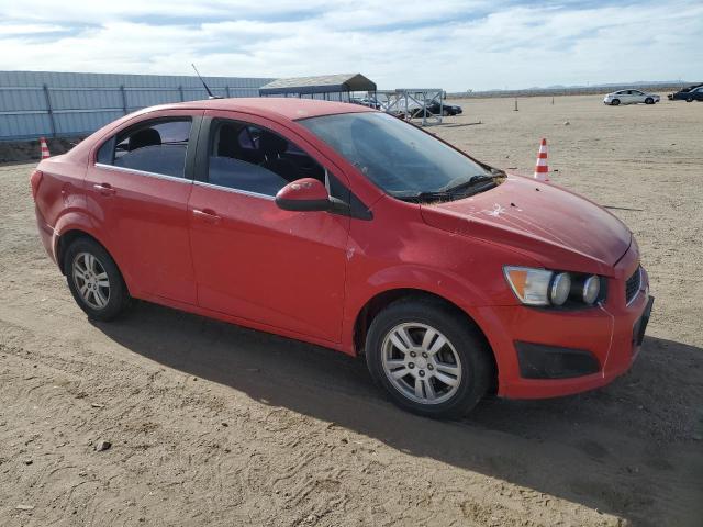  CHEVROLET SONIC 2013 Червоний
