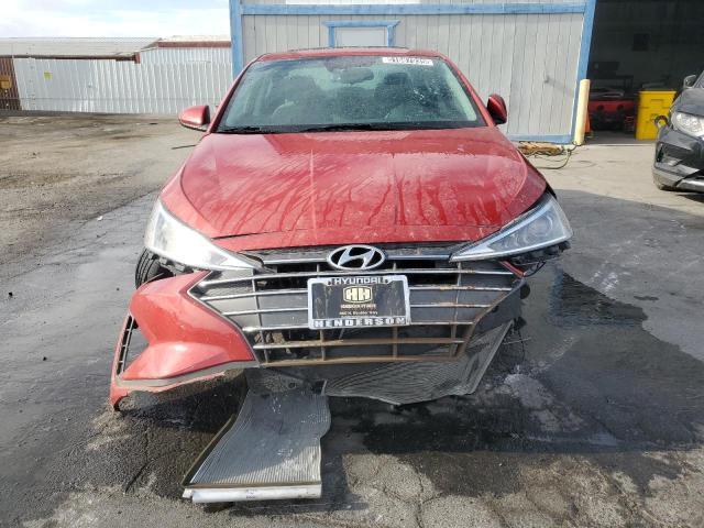  HYUNDAI ELANTRA 2020 Czerwony