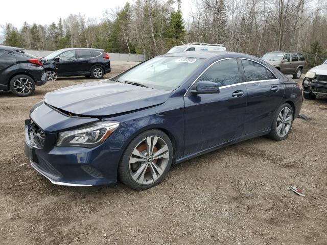  MERCEDES-BENZ CLA-CLASS 2019 Granatowy
