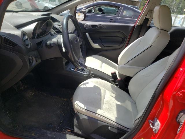  FORD FIESTA 2012 Red