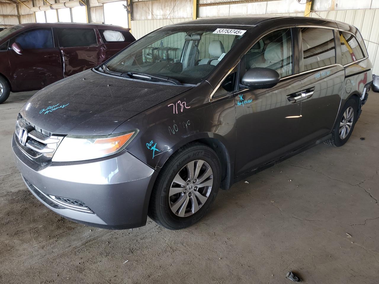 2016 Honda Odyssey Se на продаже в Phoenix, AZ - Rear End