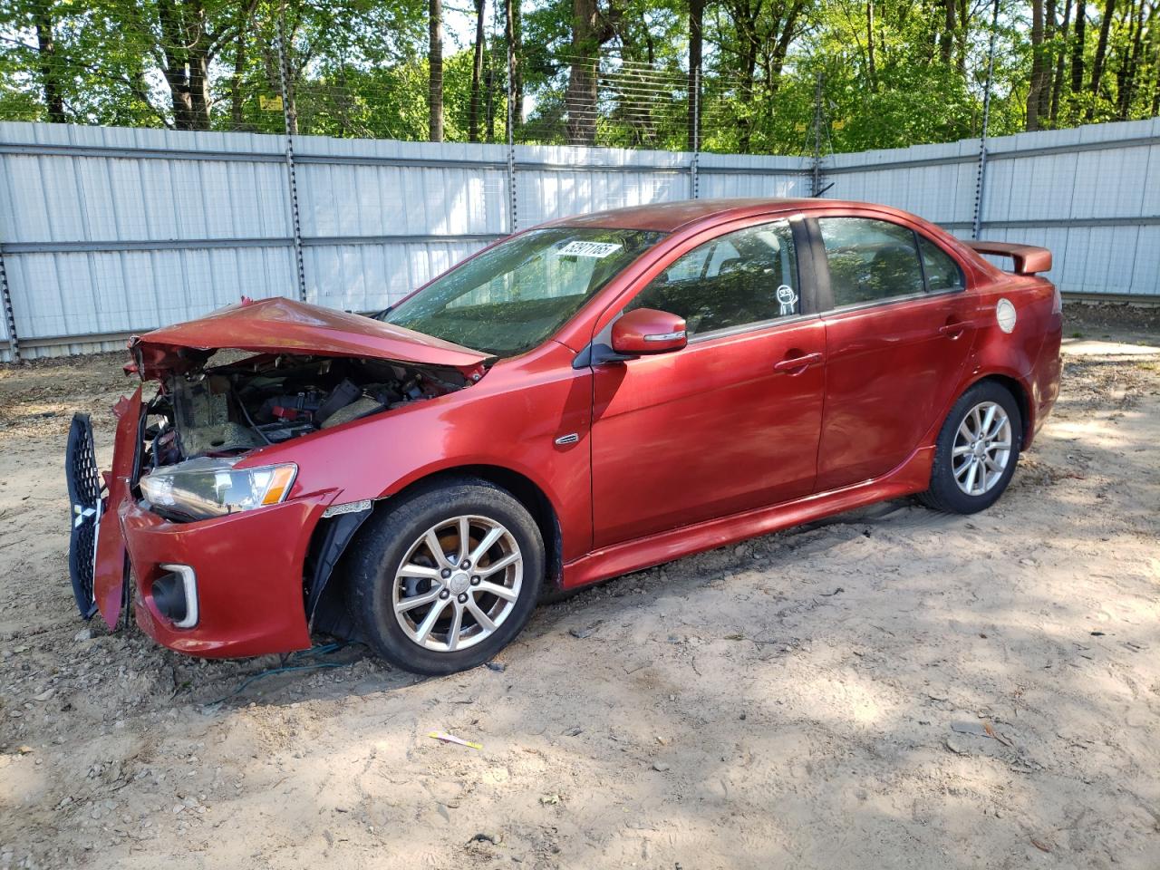 2016 Mitsubishi Lancer Es იყიდება Austell-ში, GA - Front End