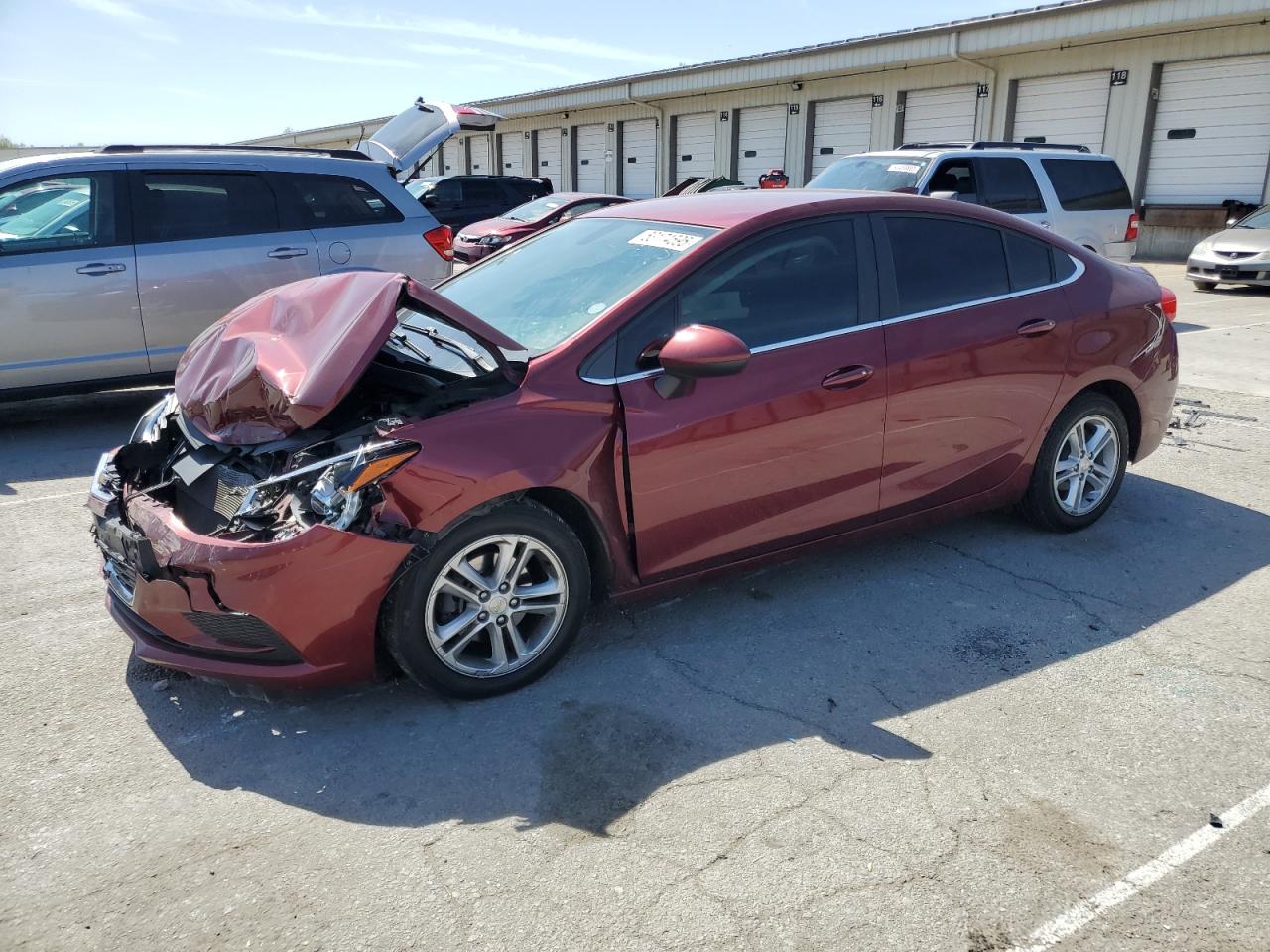 2016 Chevrolet Cruze Lt   na sprzedaż w Louisville, KY - Front End