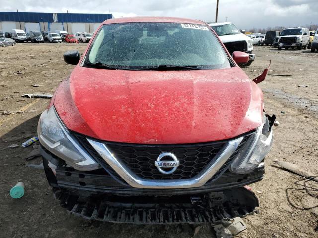  NISSAN SENTRA 2018 Червоний