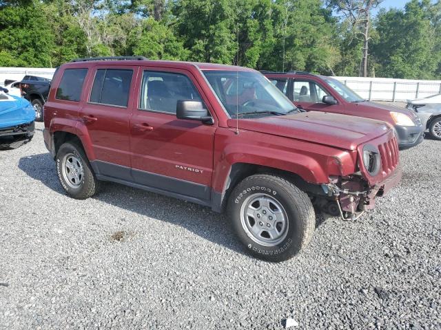  JEEP PATRIOT 2015 Red