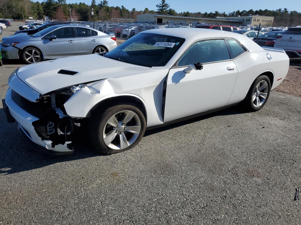 2021 Dodge Challenger Sxt en Venta en Exeter, RI - Front End