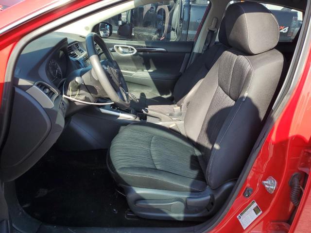 NISSAN SENTRA 2017 Красный