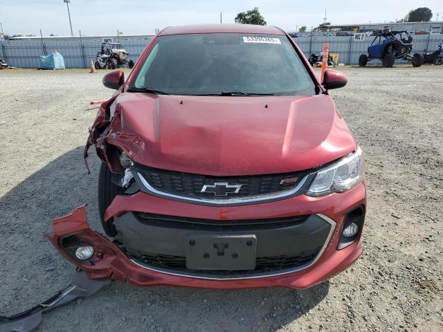  CHEVROLET SONIC 2019 Бургунди
