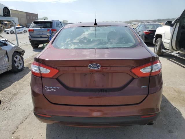 Sedans FORD FUSION 2016 Brązowy