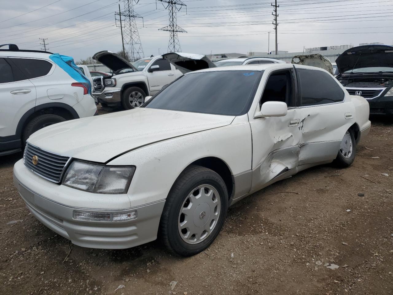 1997 TOYOTA CELSIOR WHITE VIN: UCF200096904
