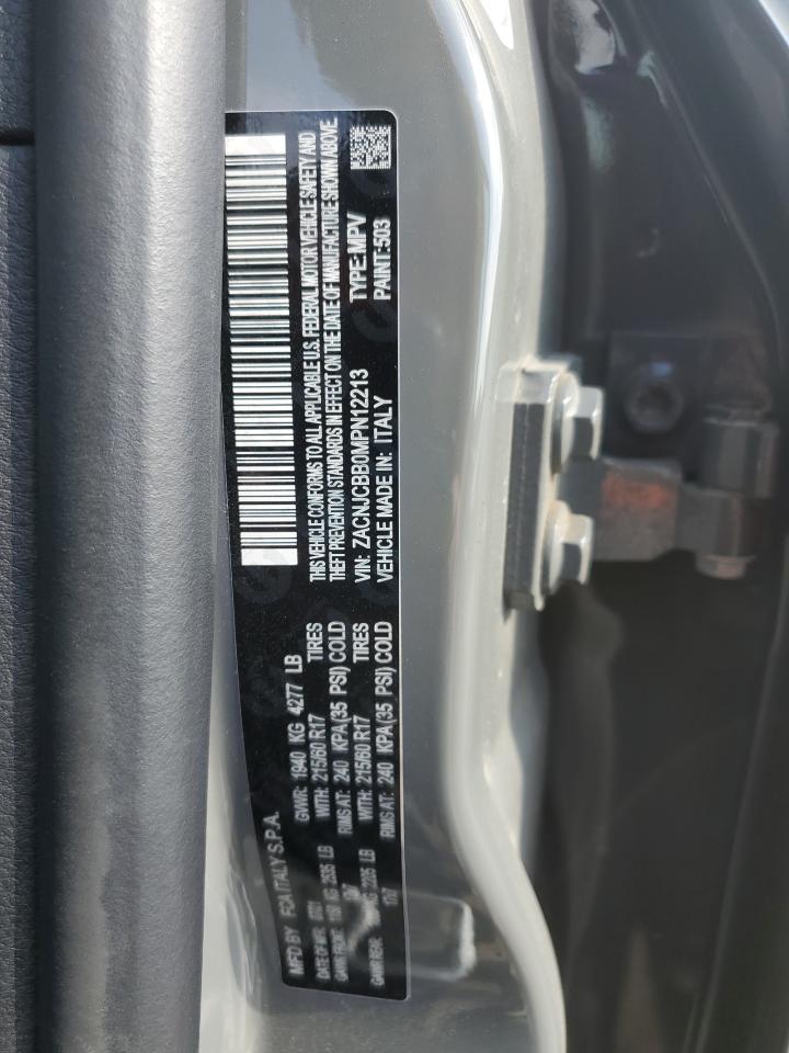 2021 Jeep Renegade Latitude VIN: ZACNJCBB0MPN12213 Lot: 54730395