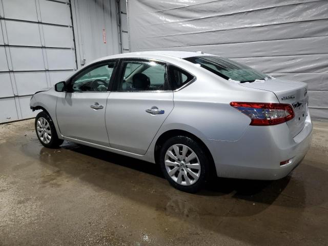  NISSAN SENTRA 2013 Сріблястий