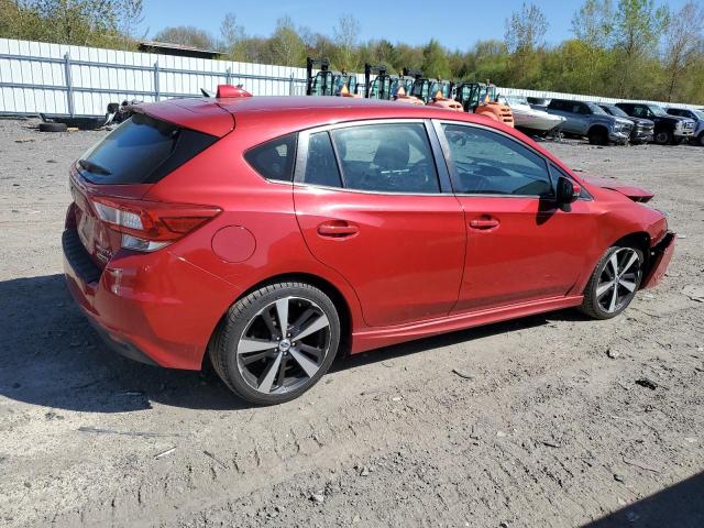  SUBARU IMPREZA 2017 Red