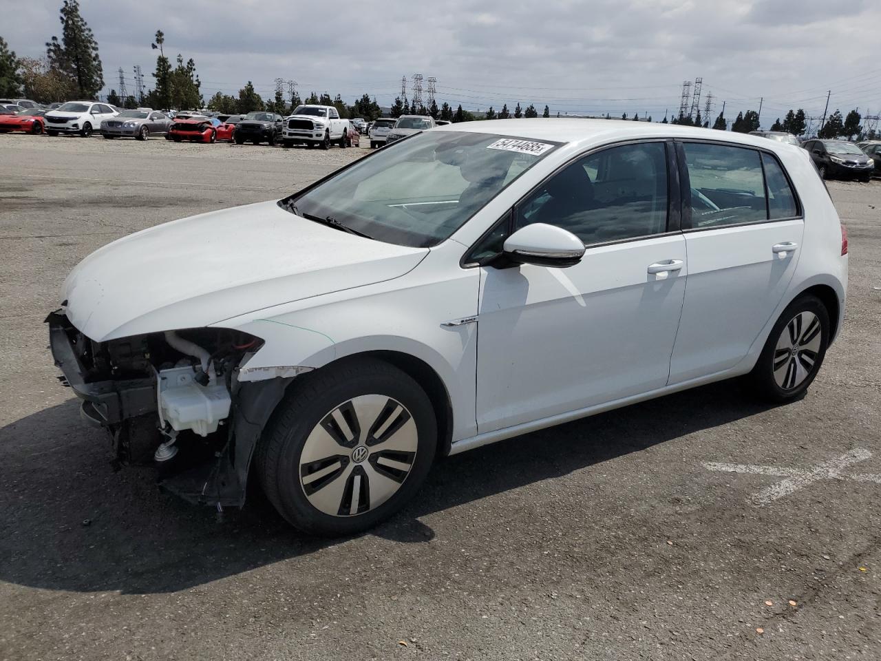 2019 Volkswagen E-Golf Sel Premium na sprzedaż w Rancho Cucamonga, CA - Front End