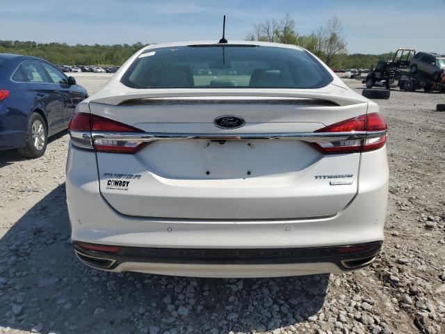 Sedans FORD FUSION 2017 Biały