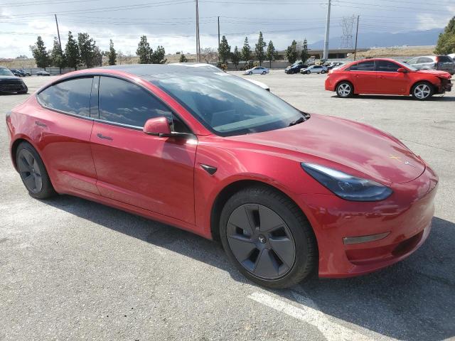  TESLA MODEL 3 2022 Червоний