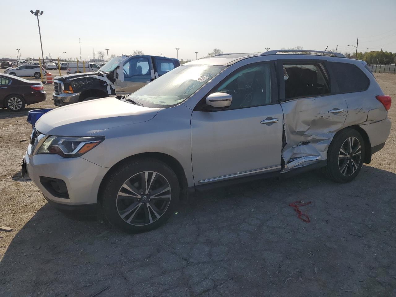 2017 Nissan Pathfinder S for Sale in Indianapolis, IN - Side