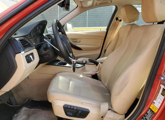  BMW 3 SERIES 2014 Red