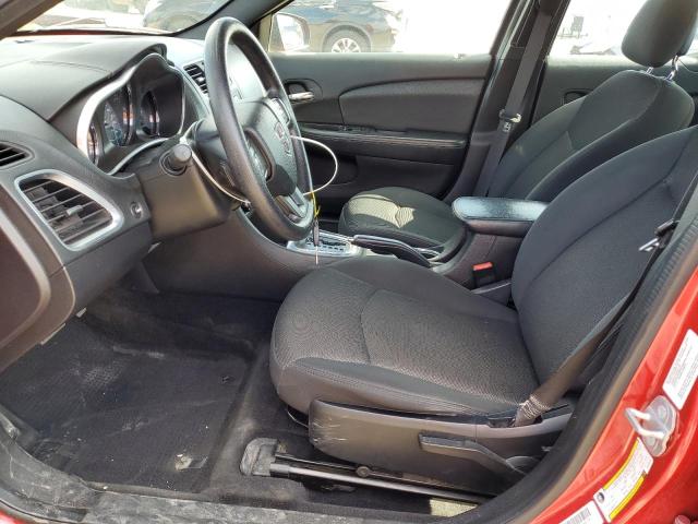  DODGE AVENGER 2014 Czerwony