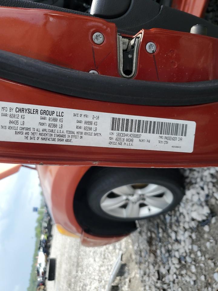 2010 Dodge Caliber Mainstreet VIN: 1B3CB3HA1AD568937 Lot: 55159255