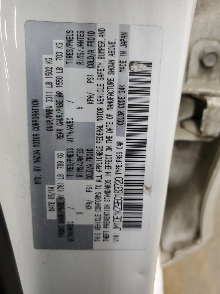 2014 Mazda Mazda2 Sport VIN: JM1DE1KZ9E0183720 Lot: 54132645