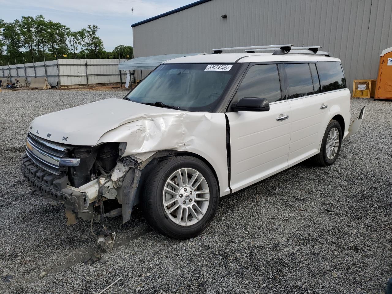2FMHK6C8XFBA14184 FORD FLEX Photo 1
