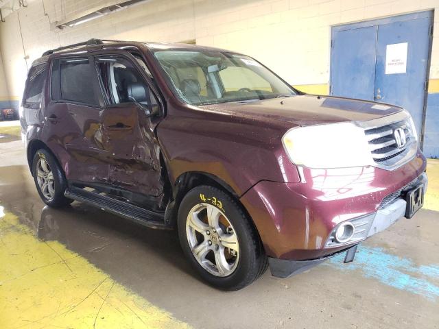 Parquets HONDA PILOT 2014 Burgundy