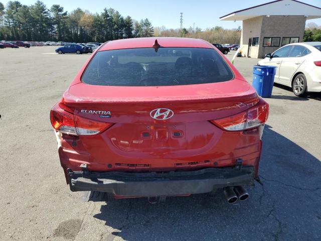  HYUNDAI ELANTRA 2013 Червоний