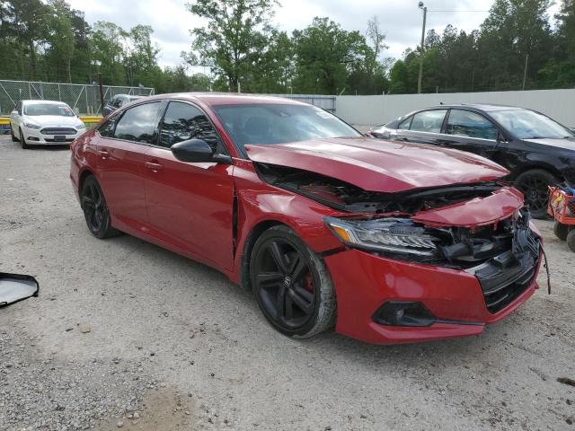  HONDA ACCORD 2022 Red