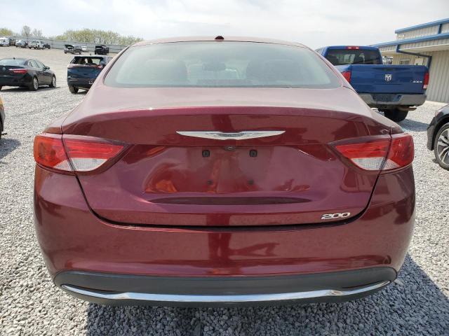  CHRYSLER 200 2015 Бордовый