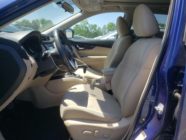  NISSAN ROGUE 2017 Granatowy