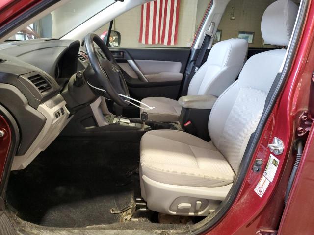  SUBARU FORESTER 2014 Maroon