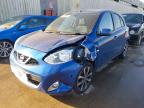 2014 NISSAN MICRA TEKN for sale at Copart PETERLEE