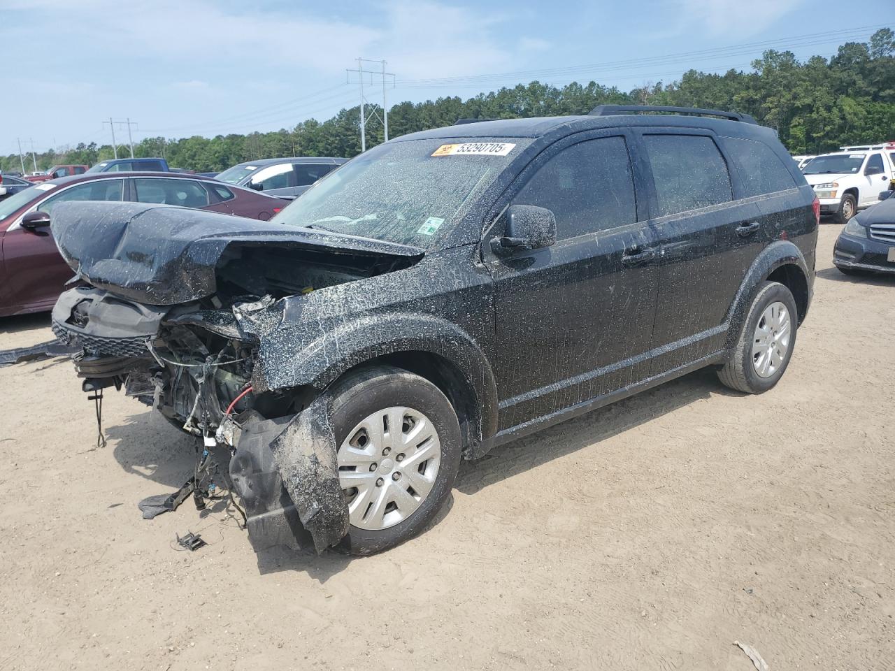 2020 Dodge Journey Se na sprzedaż w Greenwell Springs, LA - Front End